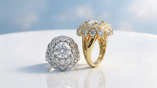 Éclora Collection, jewellery paved with lab-grown diamonds in 18-carat recycled gold
