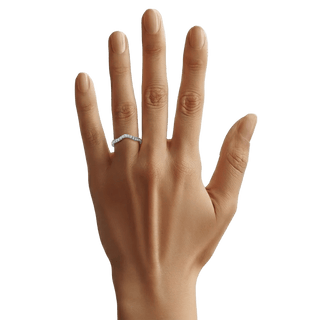 Alliance Classique Sertie Or Blanc - Origine & Co