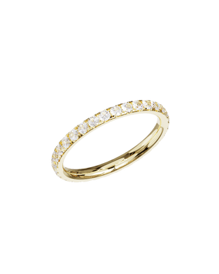 Alliance Signature Sertie Or Jaune - Origine & Co