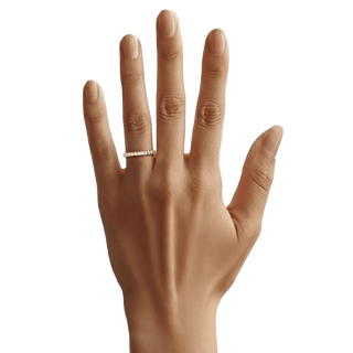 Alliance Signature Sertie Or Rose - Origine & Co