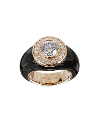 Avalanche Noire Or Rose - Origine Paris