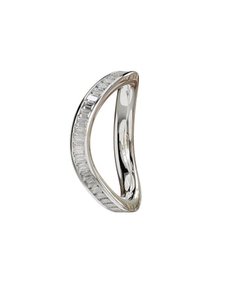 Bague Cadence Or Blanc - Origine Paris