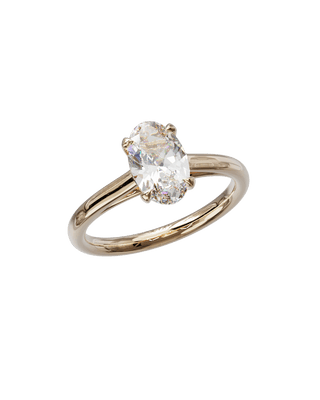 Bague Classique Ovale Or Rose - Origine & Co