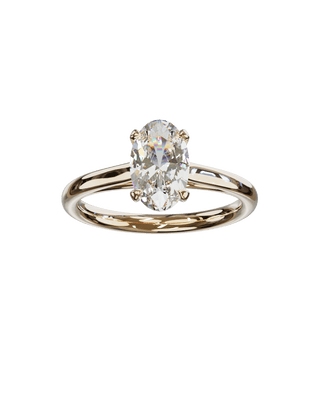 Bague Classique Ovale Or Rose - Origine & Co