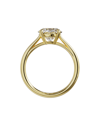 Bague Classique Ronde Or Jaune - Origine & Co