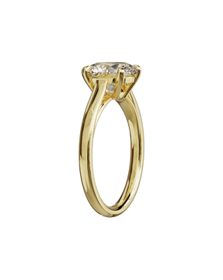 Bague Classique Ronde Or Jaune - Origine & Co