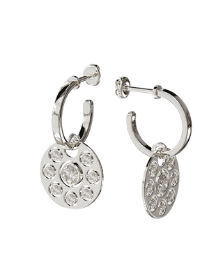 Boucles d'Oreilles Daisy Light Or Blanc - Origine & Co