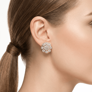 Boucles d'Oreilles Daisy Or Rose - Origine & Co