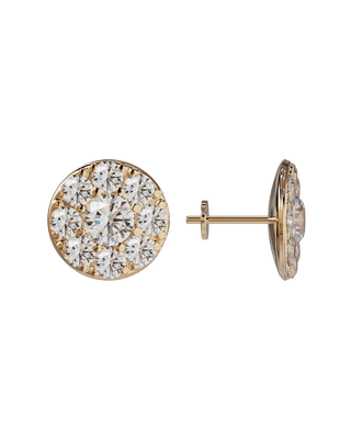 Boucles d'Oreilles Daisy Or Rose - Origine & Co