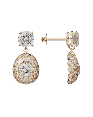 Boucles d'Oreilles Éclora Or Rose - Origine & Co