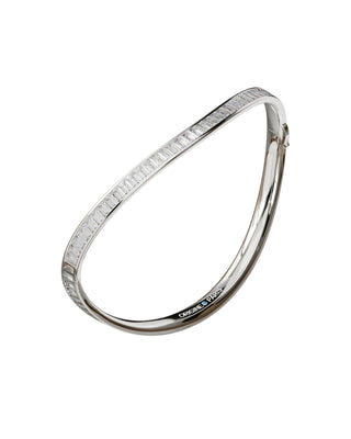 Bracelet Cadence Or Blanc - Origine Paris