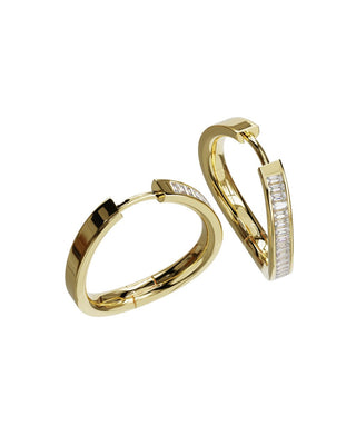 Cadence Hoops Yellow Gold - Origine Paris