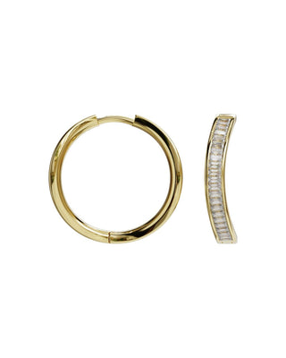 Cadence Hoops Yellow Gold - Origine Paris