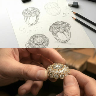 Jewellery workshop, artisanal design and crafting of Origine Paris jewellery