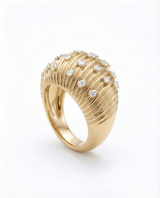 Bague sur mesure Fleurs des Dunes, inspiration désert en fleurs