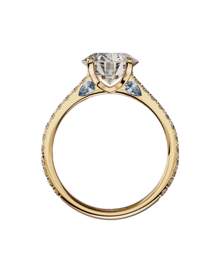 Signature Ronde Sertie Or Rose - Origine & Co